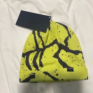 Arc'teryx Yellow and Black Beanie
